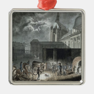 Transferring Prisoners to the Conciergerie Metal Ornament