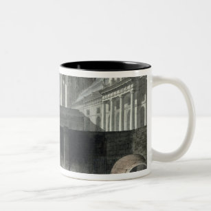 Transferring Prisoners to the Conciergerie Two-Tone Coffee Mug