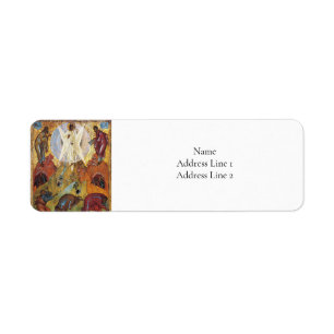 Transfiguration by Andrei Rublev Label