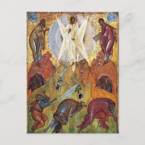Transfiguration by Andrei Rublev Postcard