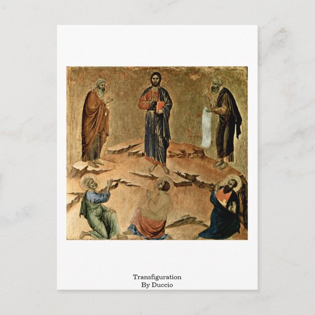 Transfiguration By Duccio Postcard (Front)