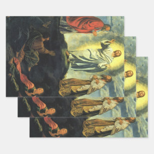 Transfiguration by Giovanni Girolamo Savoldo Wrapping Paper Sheets
