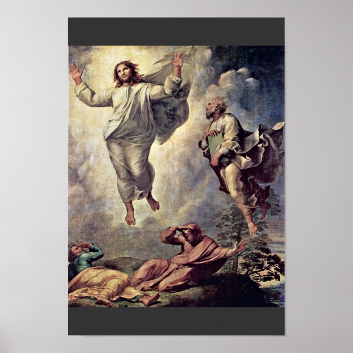 Transfiguration Of Christ Detail By Raffael Poster | Zazzle.com