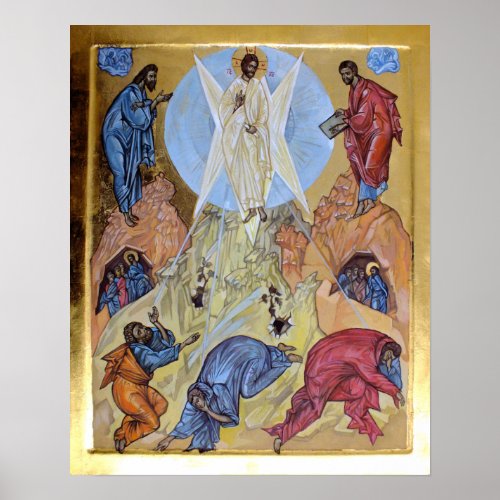 Transfiguration of Christ Poster