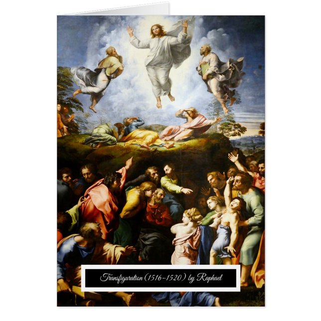 Transfiguration of Jesus Cards (Front)