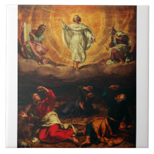 Transfiguration of Jesus Christ Ceramic Tile