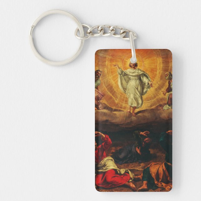 Transfiguration of Jesus Christ Keychain (Front)