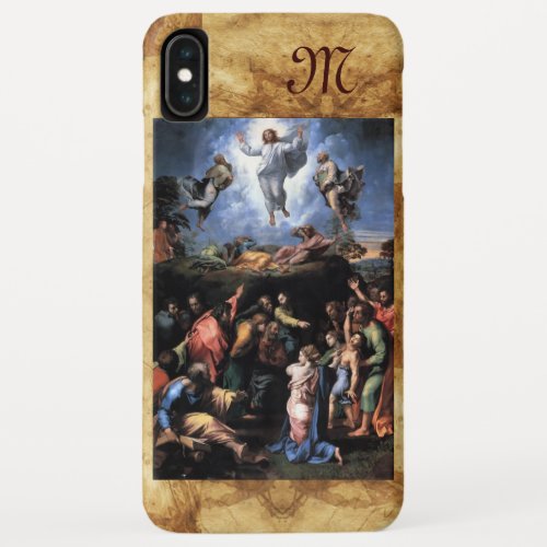 TRANSFIGURATION OF JESUS monogram iPhone XS Max Case