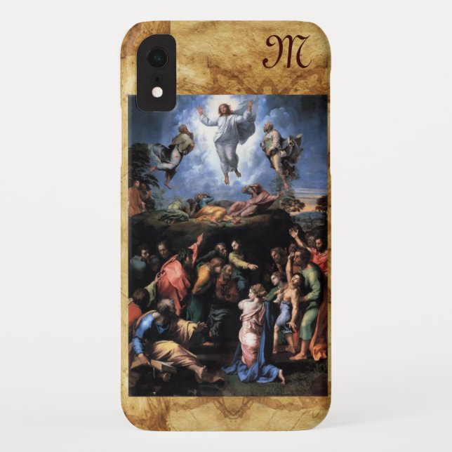 TRANSFIGURATION OF JESUS monogram Case-Mate iPhone Case (Back)