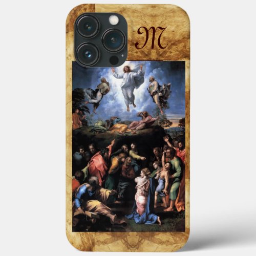 TRANSFIGURATION OF JESUS monogram iPhone 13 Pro Max Case