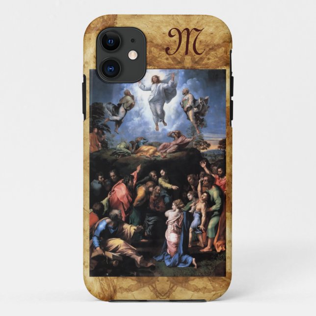 TRANSFIGURATION OF JESUS monogram Case-Mate iPhone Case (Back)