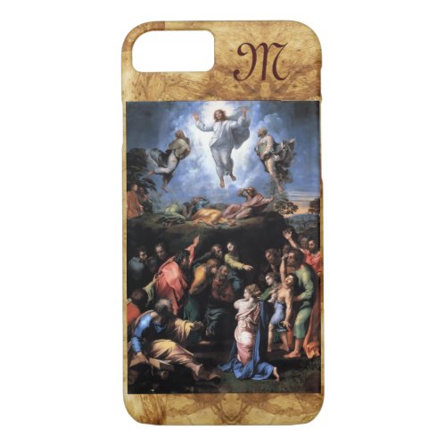 TRANSFIGURATION OF JESUS monogram iPhone 87 Case