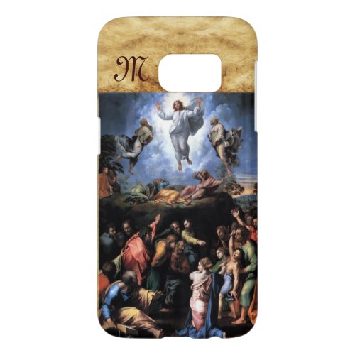 TRANSFIGURATION OF JESUS monogram Samsung Galaxy S7 Case