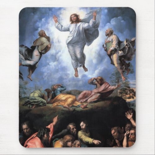 TRANSFIGURATION OF JESUS MOUSE PAD