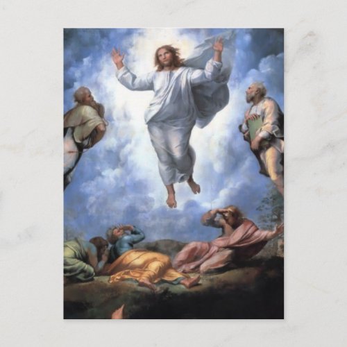 TRANSFIGURATION OF JESUS POSTCARD