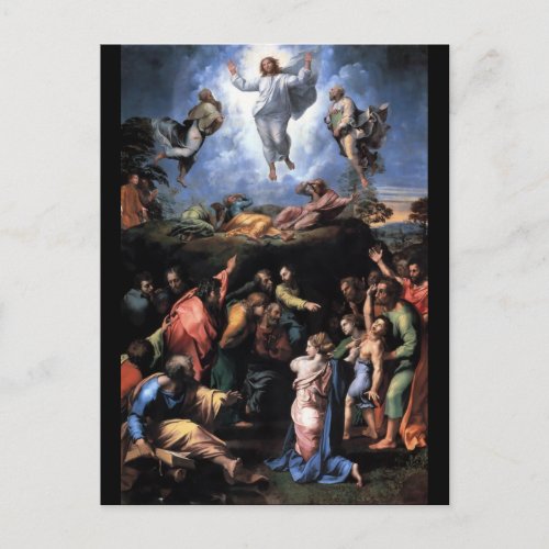 TRANSFIGURATION OF JESUS POSTCARD