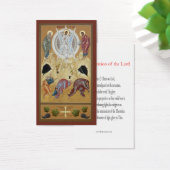 Transfiguration of the Lord Mini-Prayer Card (Desk)