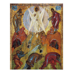 Transfiguration Orthodox Christian Icon Poster