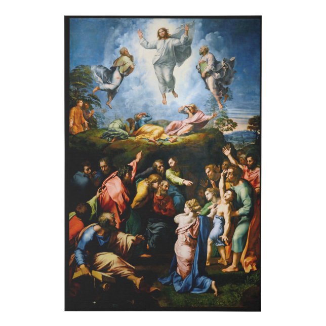 Transfiguration, Raphael Faux Canvas Print (Front)