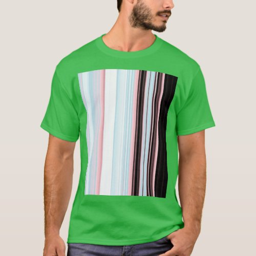 Transfluid Pride Vertically Restripened Graphic T_Shirt