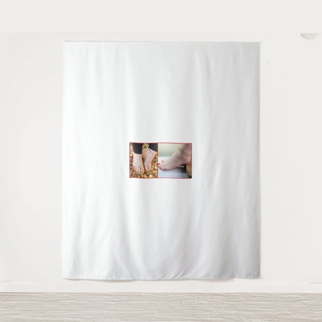 Transform any space with this oversized Zazzle tap Tapestry (Front)
