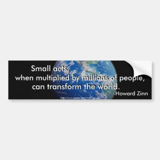 transform the World Bumper Sticker
