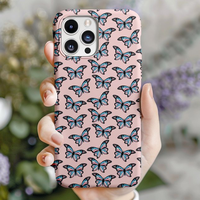 Transform Transgender Pride LGBTIQ  Case-Mate iPhone Case (Step out with confidence and color in these eye-catching design featuring trans pride colors!)