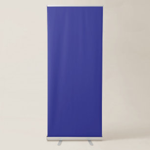 Transform Your Space with a Stunning Blue Wall Retractable Banner