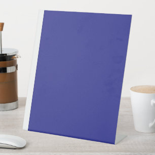 Transform Your Space with a Stylish Blue Pedestal Sign