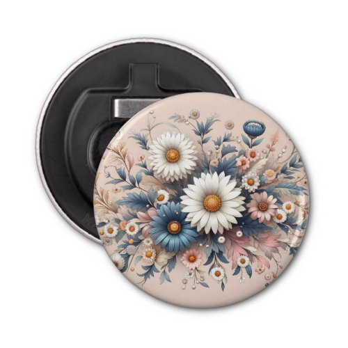 Transform Your Space with Elegant Daisy Floral Bottle Opener