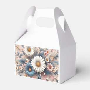 Transform Your Space with Elegant Daisy Floral Favor Boxes