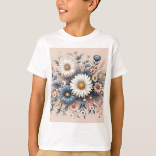 Transform Your Space with Elegant Daisy Floral T-Shirt