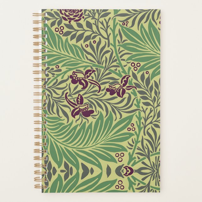 Transform Your Space with Seamless Floral Patterns Planner (Front)
