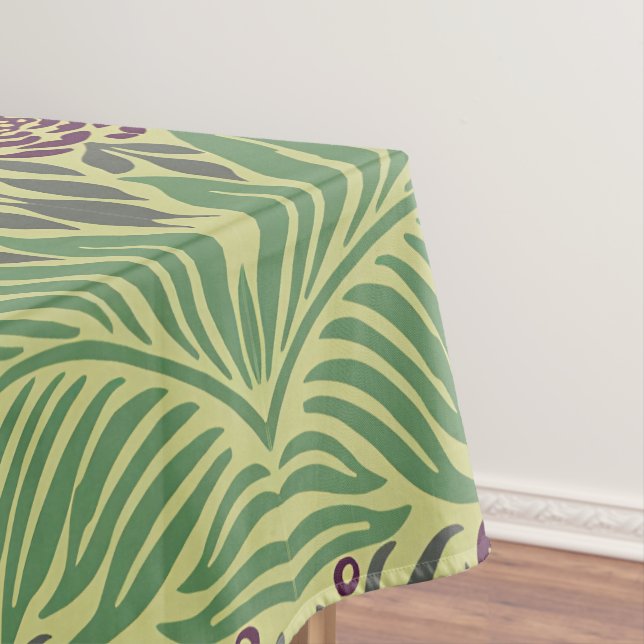 Transform Your Space with Seamless Floral Patterns Tablecloth (In Situ)