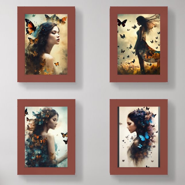 "Transform your space with this captivating Print  Wall Art Sets (Front)
