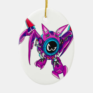 Transformable Battler Zauhawk Ceramic Ornament