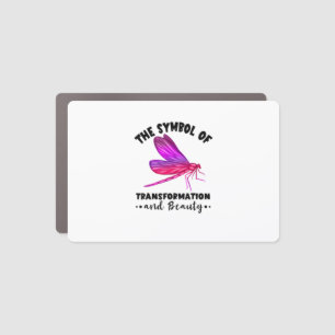 Transformation Beauty Nature Insect Dragonflies Dr Car Magnet