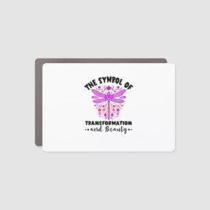 Transformation Beauty Nature Insect Dragonflies Dr Car Magnet