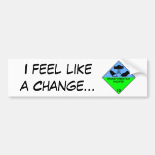 Transformation Bumper Sticker