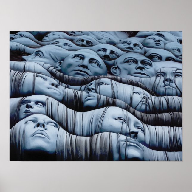 "Transformation" Design Print Poster Wall Art  (Front)