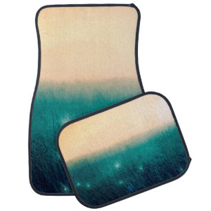 Transformation grunge texture sun car floor mat