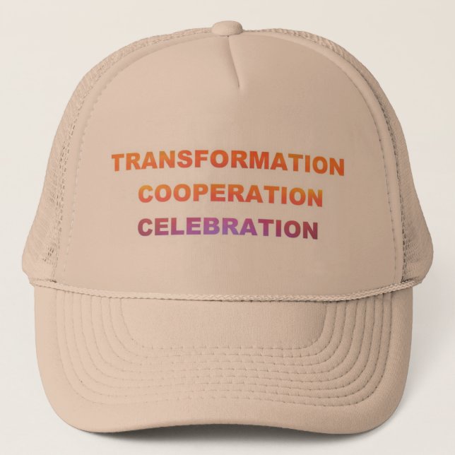 Transformation Trucker Hat (Front)