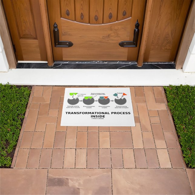 Transformational Process Inside Enzyme Substrate Doormat (Outdoor)