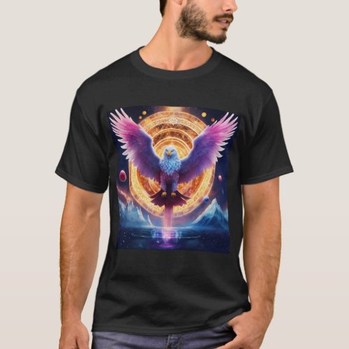 Transformative Crystal Eagle T_Shirts