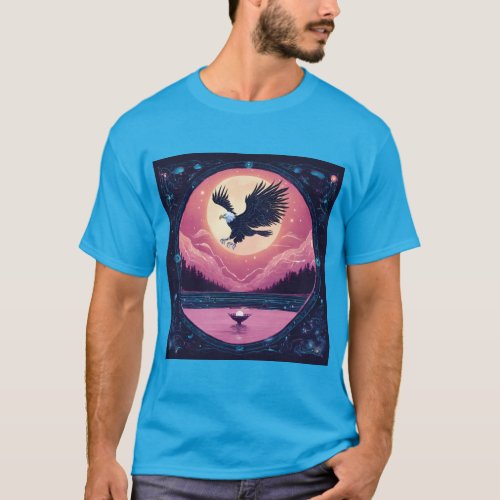 Transformative Crystal Eagle T_Shirts