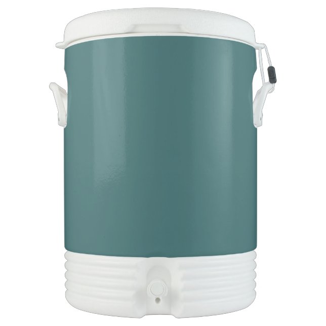 Transformative Teal  Beverage Cooler (Front)