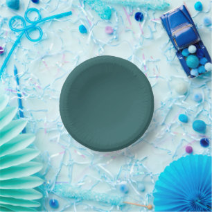 Transformative Teal Paper Bowls
