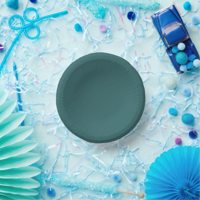 Transformative Teal  Paper Bowls (Party)