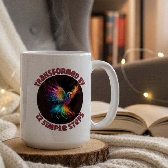 Transformed by 12 Simple Steps  Coffee Mug (Creator Uploaded)