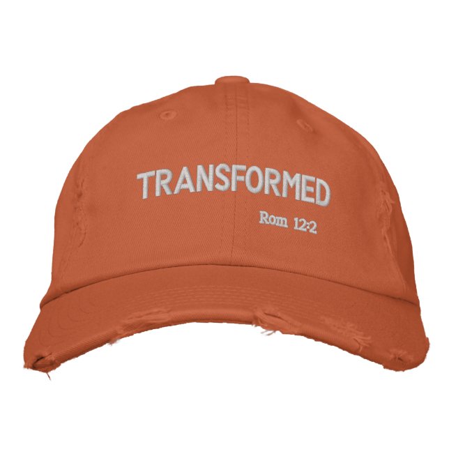 TRANSFORMED! Customize It Embroidered Baseball Cap (Front)